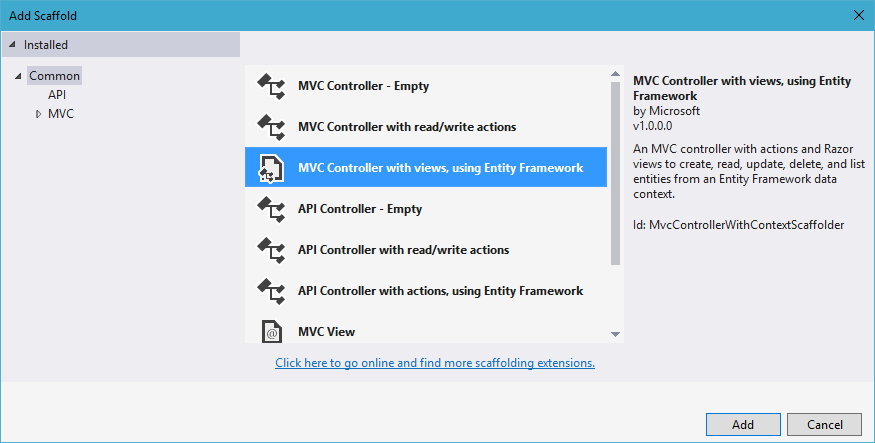 Entity Framework Core With SQLite Scaffolding | LaptrinhX